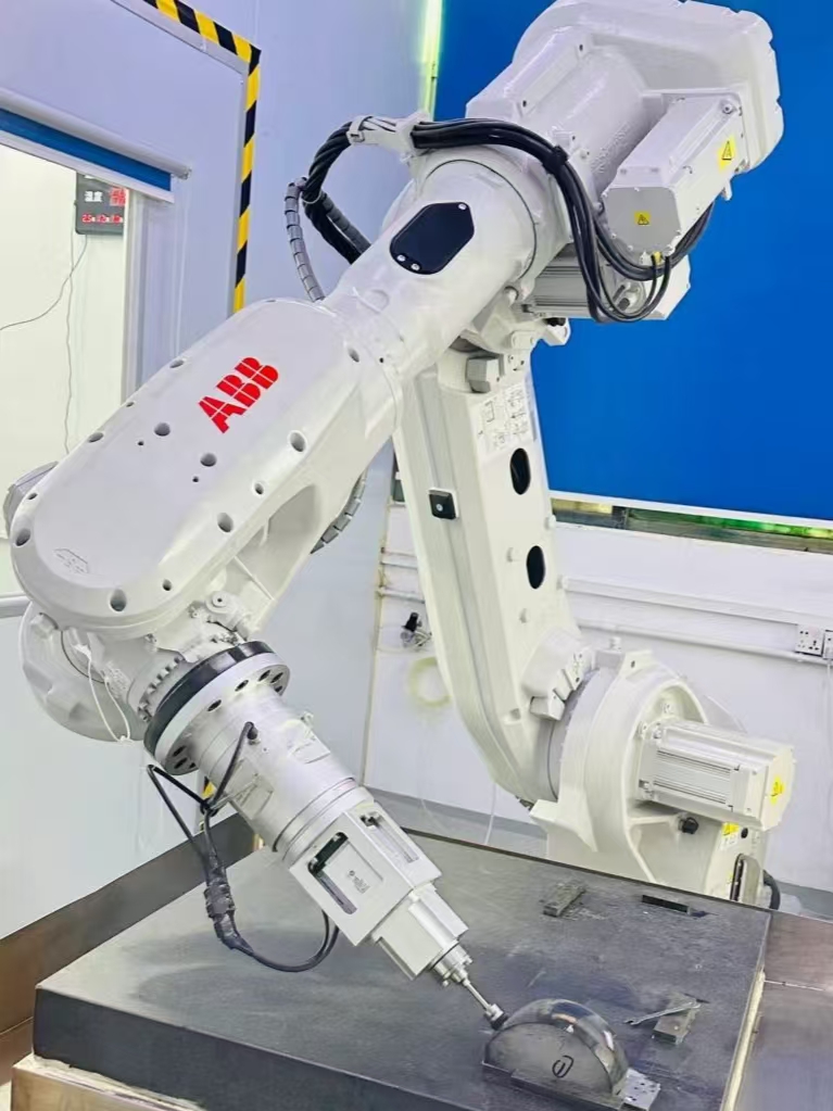 Six-axis optical polishing robot for mirror mold surface finishing