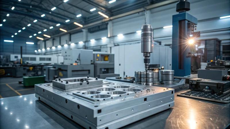 Precision mold manufacturing facility showcasing quality systems