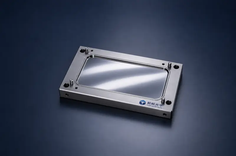 Precision mold polishing of smart home device mold core at Yishun Optical