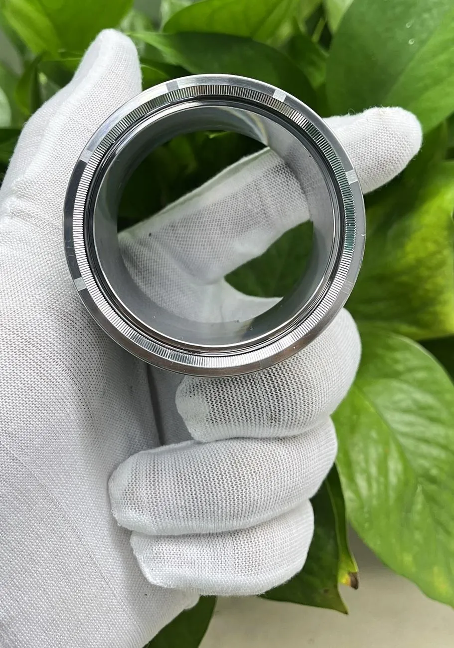 Actual circular optical mold insert produced by YISHUN