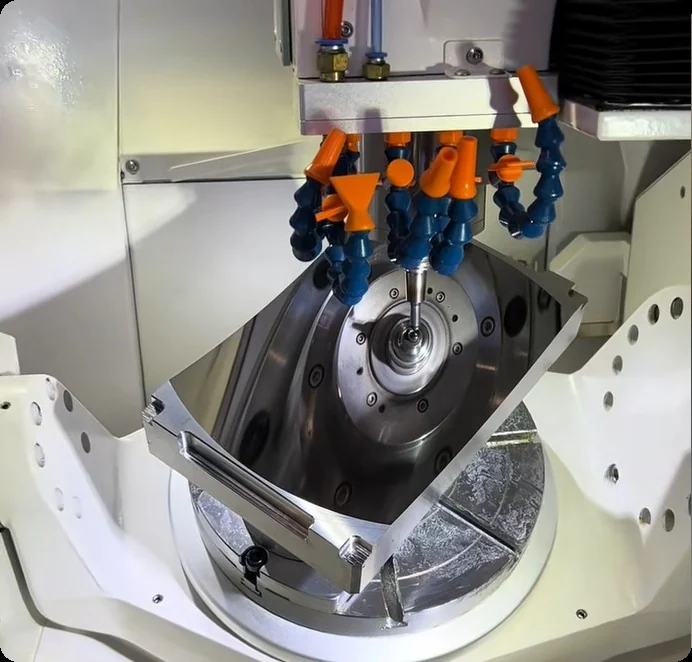 Automotive HUD five-axis machining process