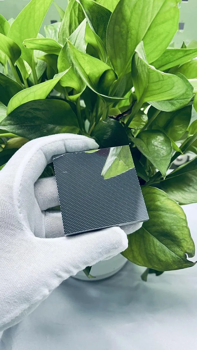 Fine micro-dot array mirror insert