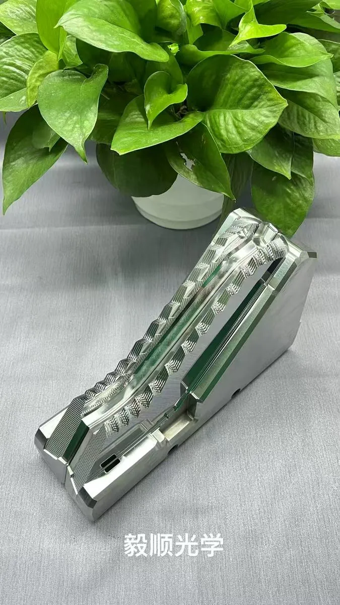 Long multi-channel mirror mold insert
