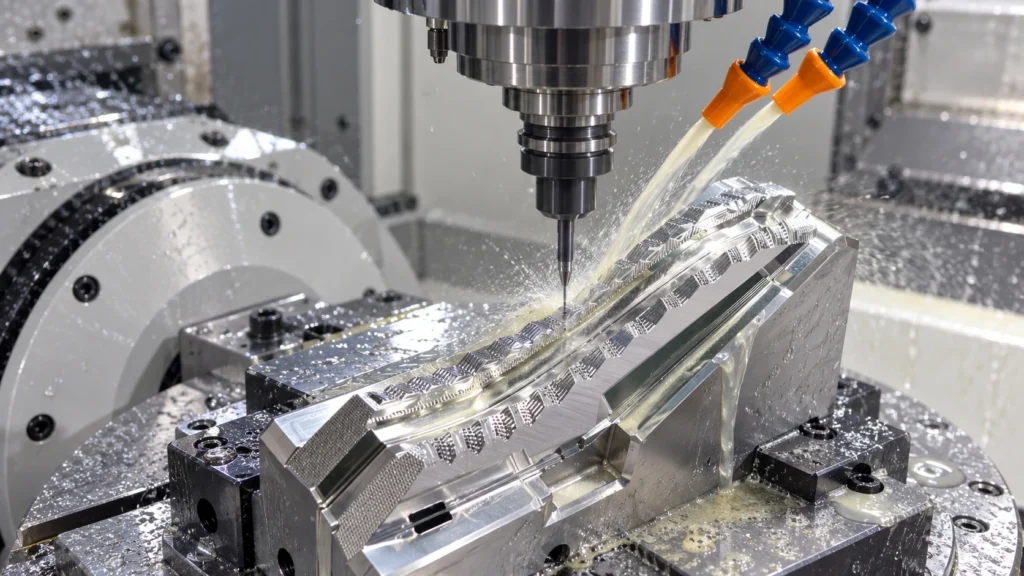 mirror EDM machining