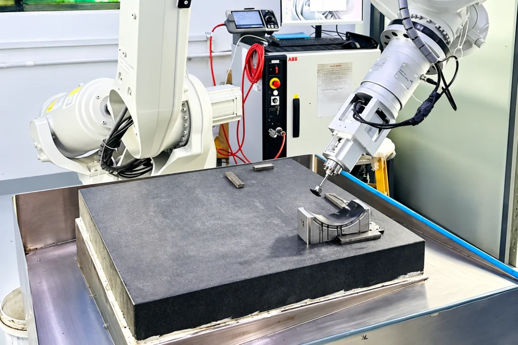 ABB Robotic Polishing Cell for Precision Mold Inserts