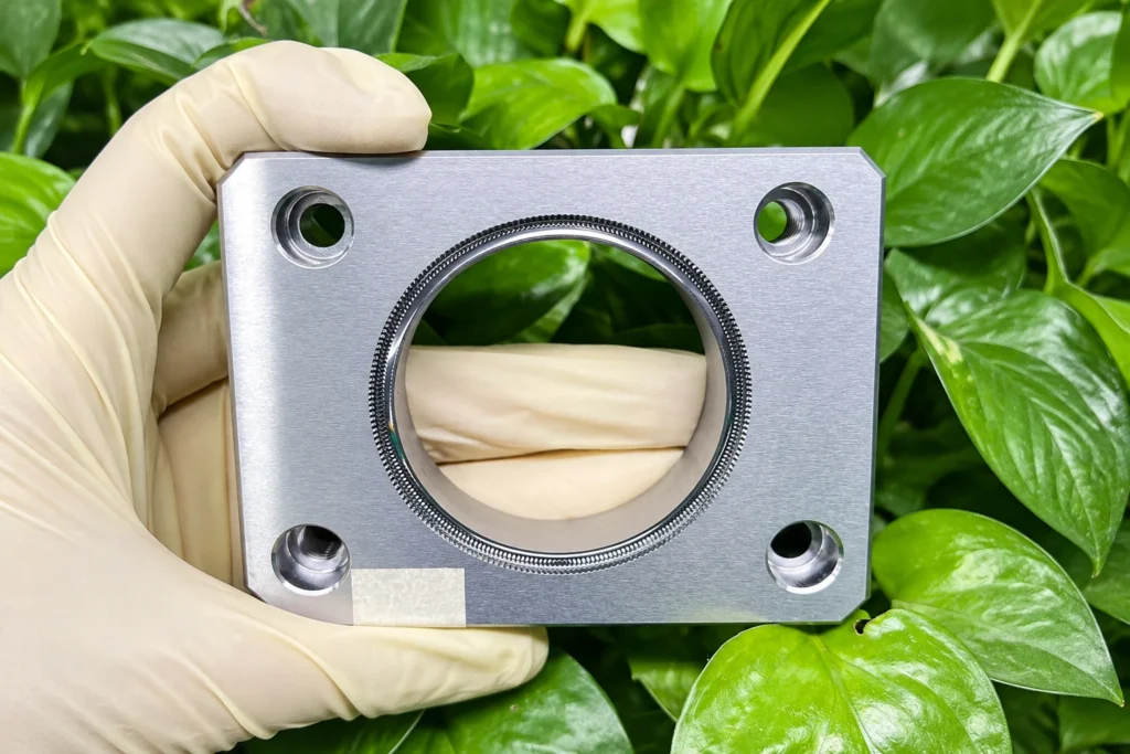 Precision Mold Insert with Fine Circular Edge Feature