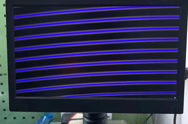 Parallel Fringe Patterns for Optical Surface Inspection